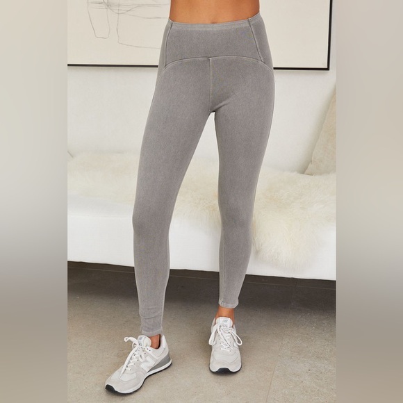 (511-LTGRY) MOTION HIGH WAIST PREMIUM LEGGINGS - Picture 2 of 4